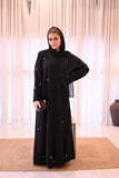 Elegant Black Abaya with Embroidery